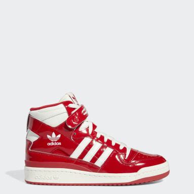 rote sneaker hoch adidas|High.